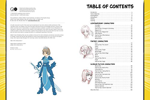 Illustration Studio: Drawing Manga Heroines and Heroes: An interactive guide to drawing anime characters, props, and scenes step by step