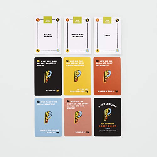 Punderdome Wild Things Expansion Pack: 50 Cards Toucan Add to the Core Game