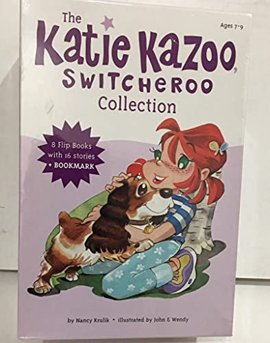 The Katie Kazoo Switcheroo Boxed Collection: 8 Flip Books with 16 Stories + Bookmark