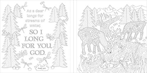 Let There Be Light: A Glow in the Dark Coloring Book