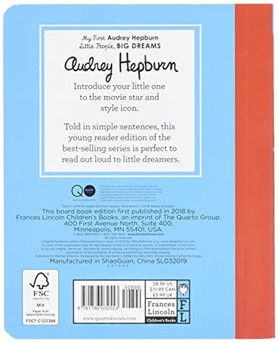 Audrey Hepburn: My First Audrey Hepburn (Little People, BIG DREAMS, 7)