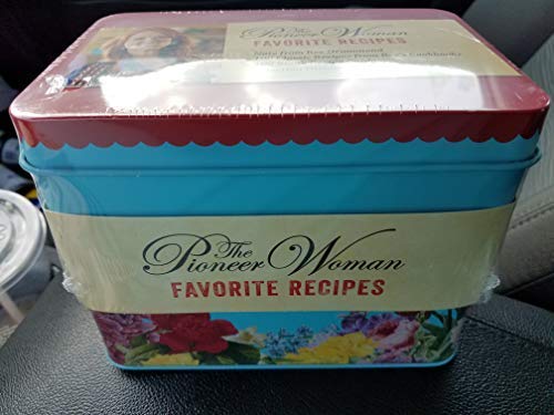 William Morrow Pioneer Woman Ree Drummond Favorite Recipes Tin with 100 Recipies