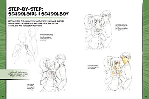 Illustration Studio: Drawing Manga Heroines and Heroes: An interactive guide to drawing anime characters, props, and scenes step by step