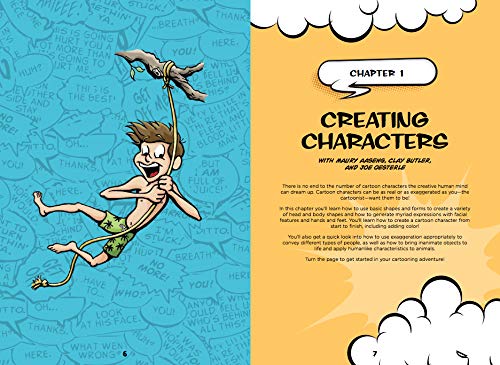 The Little Book of Cartooning & Illustration: More than 50 tips and techniques for drawing characters, animals, and expressions (The Little Book of ..., 4)