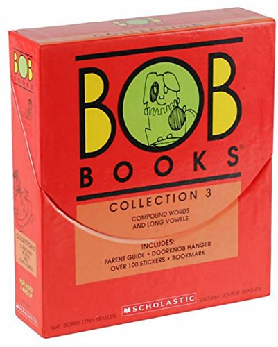 BOB Books COLLECTION 3 Box Set [COMPOUND WORDS AND LONG VOWELS]