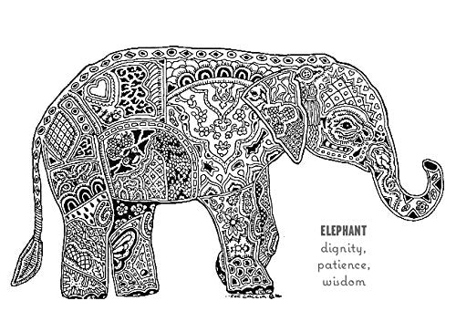 Color Yourself to Calmness Postcard Book: 20 animal images to color in for inner peace