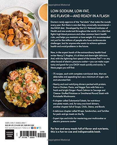 Dinner in a DASH: 75 Fast-to-Table and Full-of-Flavor DASH Diet Recipes from the Instant Pot or Other Electric Pressure Cooker