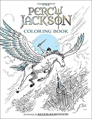 Percy Jackson and the Olympians The Percy Jackson Coloring Book (Percy Jackson and the Olympians) (Percy Jackson & the Olympians)