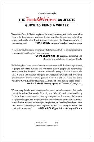 The Poets & Writers Complete Guide to Being a Writer: Everything You Need to Know About Craft, Inspiration, Agents, Editors, Publishing, and the Business of Building a Sustainable Writing Career