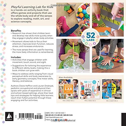 Playful Learning Lab for Kids: Whole-Body Sensory Adventures to Enhance Focus, Engagement, and Curiosity (Lab for Kids, 18)