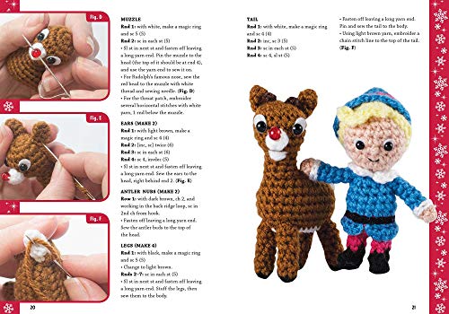 Crochet Rudolph the Red-Nosed Reindeer Characters (Crochet Kits)