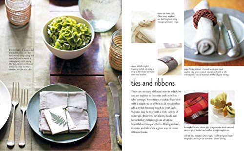 The Art of Napkin Folding: Includes 20 step-by-step napkin folds plus finishing touches for the perfect table setting