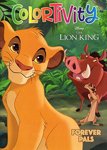 Disney The Lion King - Forever Pals - Colortivity - Coloring & Activity Book