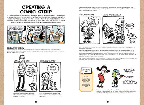 The Little Book of Cartooning & Illustration: More than 50 tips and techniques for drawing characters, animals, and expressions (The Little Book of ..., 4)