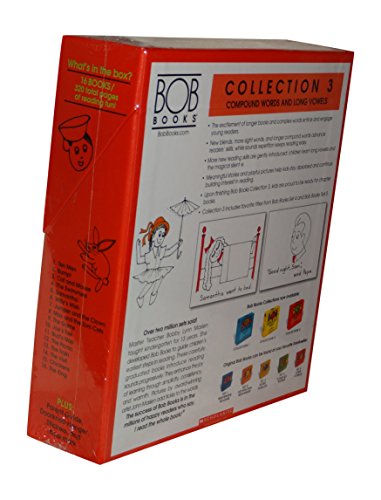 BOB Books COLLECTION 3 Box Set [COMPOUND WORDS AND LONG VOWELS]