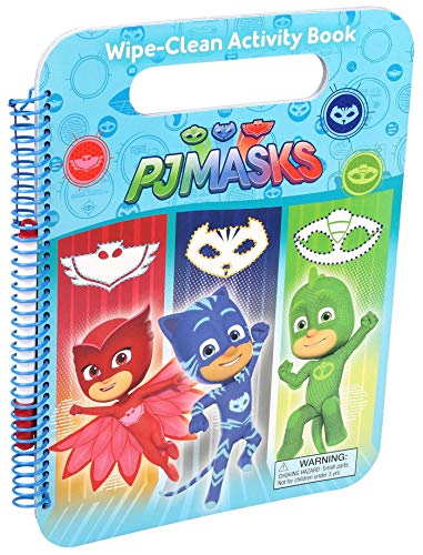 PJ Masks Wipe-Clean Activity Book (Write and Wipe)