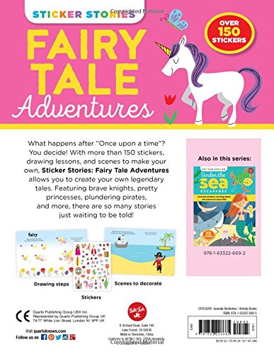 Sticker Stories: Fairy Tale Adventures: Includes stickers, drawing steps, and scenes to decorate!