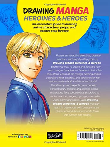 Illustration Studio: Drawing Manga Heroines and Heroes: An interactive guide to drawing anime characters, props, and scenes step by step