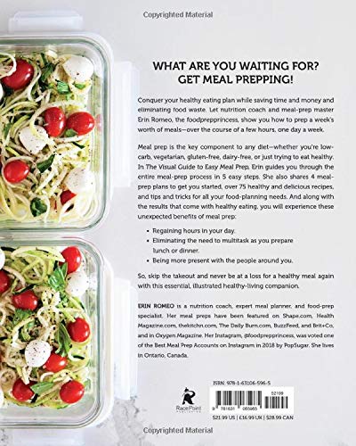 The Visual Guide to Easy Meal Prep: Save Time and Eat Healthy with over 75 Recipes