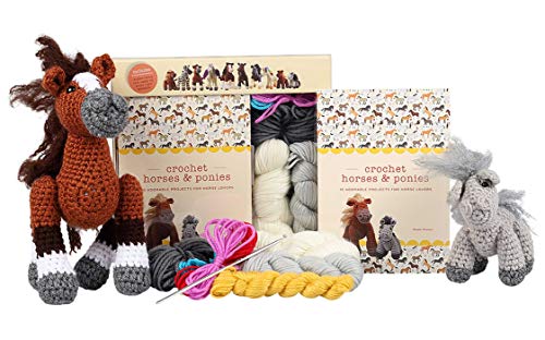 Crochet Horses & Ponies: 10 Adorable Projects for Horse Lovers (Crochet Kits)