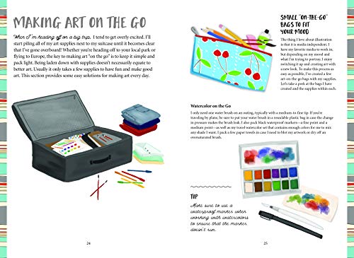 Anywhere, Anytime Art: Illustration: An artist's guide to illustration on the go!