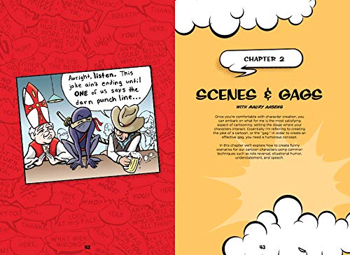 The Little Book of Cartooning & Illustration: More than 50 tips and techniques for drawing characters, animals, and expressions (The Little Book of ..., 4)