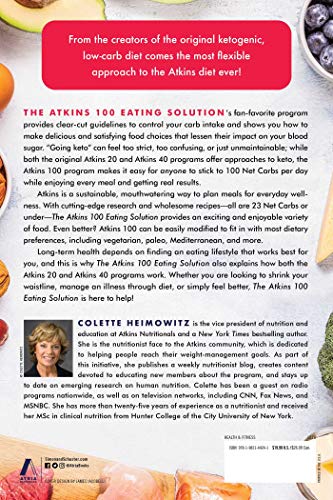 The Atkins 100 Eating Solution: Easy, Low-Carb Living for Everyday Wellness