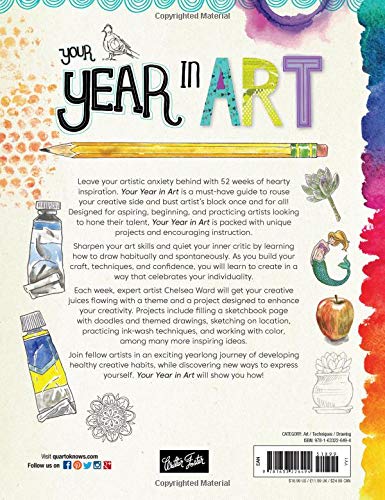 Your Year in Art: A project for every week of the year to overcome blank-page anxiety and inspire creative exploration