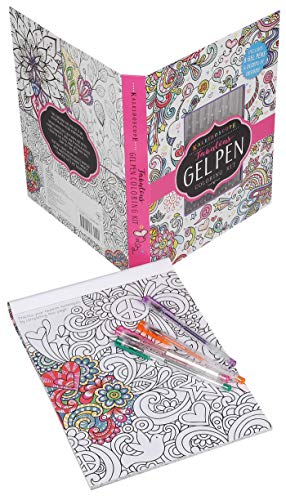 Kaleidoscope: Fabulous Gel Pen Coloring Kit