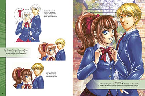 Illustration Studio: Drawing Manga Heroines and Heroes: An interactive guide to drawing anime characters, props, and scenes step by step