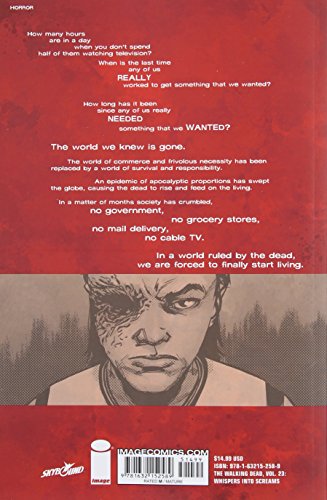 The Walking Dead Volume 23: Whispers Into Screams (Walking Dead, 23)