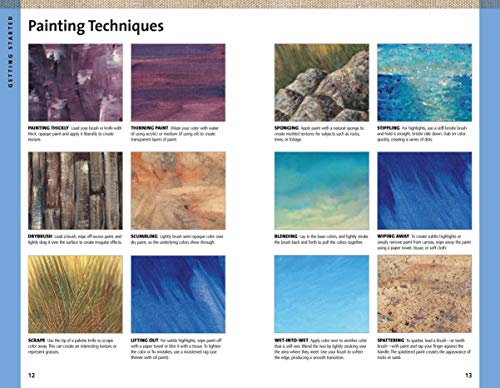 101 Textures in Oil and Acrylic: Practical techniques for rendering a variety of surfaces