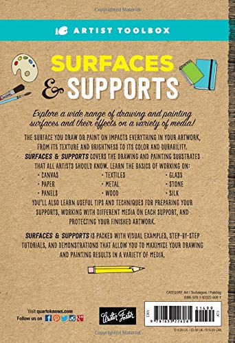 Artist Toolbox: Surfaces & Supports: A practical guide to drawing and painting surfaces -- from canvas and paper to textiles and woods