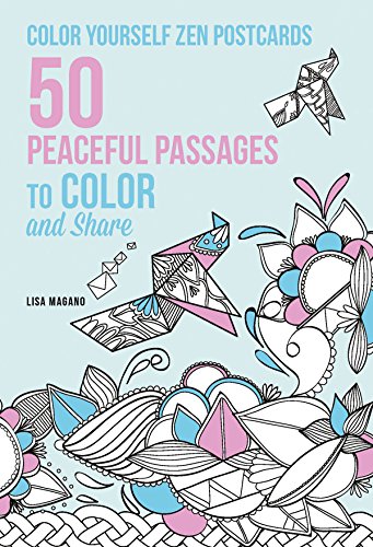 Color Yourself Zen Postcards: 50 Tranquil Passages to Color and Share