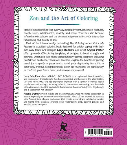 Color Me Fearless: Nearly 100 Coloring Templates to Boost Strength and Courage (A Zen Coloring Book, 8)