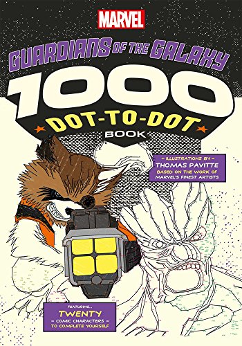 Marvel: Guardians of the Galaxy 1000 Dot-to-Dot Book