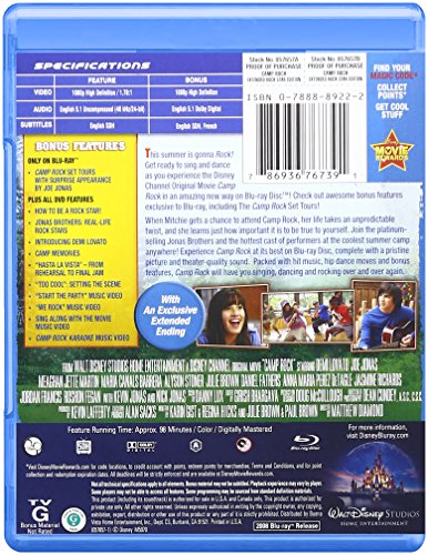 Camp Rock (Extended Rock Star Edition) [Blu-ray]