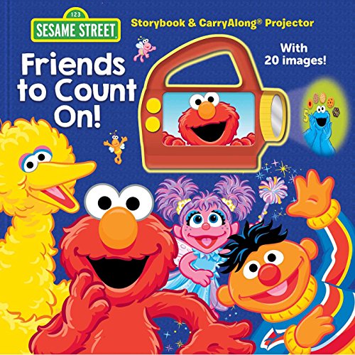 Sesame Street: Friends to Count On!: Storybook & CarryAlong Projector